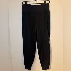 Athleta Women's Black Fleece Lined Joggers